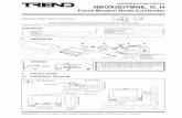 Installation Instructions NBOX(B)TMNE, G, H