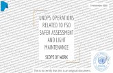 UNOPS OPERATIONS RELATED TO FSO SAFER ASSESSMENT …