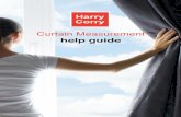Curtain Measurement help guide - Harry Corry