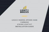 LEGO® MARVEL SPIDER-MAN CARNAGE #76199 LIGHT KIT