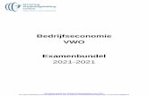 Bedrijfseconomie VWO Examenbundel 2021-2021