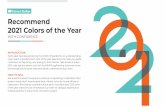 Recommend 2021 Colors of the Year - YourNHPA.org