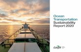 Ocean Transportation Sustainability Report 2020