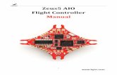 Zeus5 AIO Flight Controller Manual