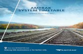AMTRAK SYSTEM TIMETABLE -