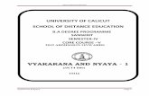 VYAKARANA AND NYAYA - 1 (SKT4 B06) 19216 2019 …