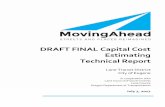MovingAhead Capital Cost Estimating