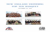 NEW ENGLAND SWIMMING TOP TEN BANQUET