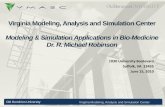 Virginia Modeling, Analysis and Simulation Center