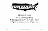 Packaging Manual - Wabash National Corporation