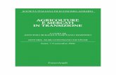 AGRICOLTURE E MERCATI IN TRANSIZIONE