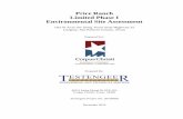 Price Ranch Limited Phase I Environmental Site Assessment