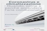 Coronavirus e Sars-CoV-2 climatizzazione Quando, come e ...