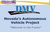 Nevada’s Autonomous Vehicle Project