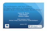 The Performance and State Policies of Higher Education in ...