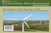 Community Developments Investments: Investing in Wind ...