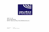 AP-1.3 AutoPASS EFC Security Architecture v201
