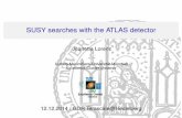 SUSY searches with the ATLAS detector