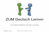 ZUM Deutsch Lernen