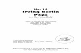 Irving Berlin Pops - Obrasso