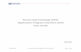 Parcel Data Exchange (PDX) Application Program Interface ...