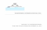 MARTINREA INTERNATIONAL INC. - Annual reports
