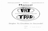 Pat-Trap G Series Manual - Quality Replacement Parts