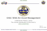 CSG / ESG Air Asset Management - United States Navy