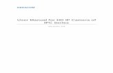 User Manual for HD IP Camera of IPC Series