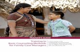 Counseling Methods for Family report