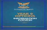 YEAR 9 OPTIONS - Archbishop Blanch