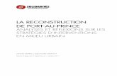 LA RECONSTRUCTION DE PORT-AU-PRINCE
