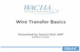 Wire Transfer Basics - CBANC