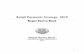 Retail Payments Strategy, 2019