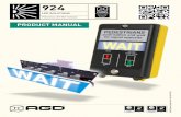 PRODUCT MANUAL - agd-systems.com