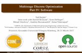 Multistage Discrete Optimization Part IV: Software