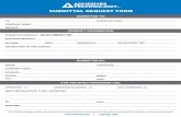 SUBMITTAL REQUEST FORM