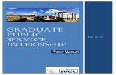 graduate public service Internship