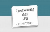 I poeti ermetici della 3°B - icluratecaccivio.edu.it