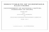 DIRECTORATE OF GURDWARA ELECTIONS