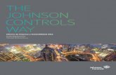 THE JOHNSON CONTROLS WAY