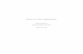 Essays on Urban Agglomeration - CMU