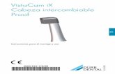 VistaCam iX Cabeza intercambiable Proof