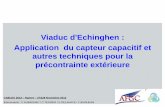 Viaduc d'Echinghen : Application du capteur capacitif et ...