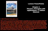 Lecture PowerPoints Chapter 4 Physics: Principles with ...