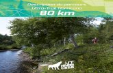Description du parcours Ultra-Trail Harricana 80 km