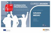 OFERTA FORMATIVA CURSO 2019/20 FP FORMACIÓN 2 …