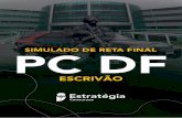 1 Simulado Especial Reta Final - Concurso PCDF Escrivão 14 ...