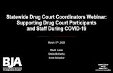 Statewide Drug Court Coordinators Webinar: Supporting Drug ...