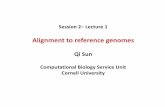 Alignment to reference genomes - Cornell University